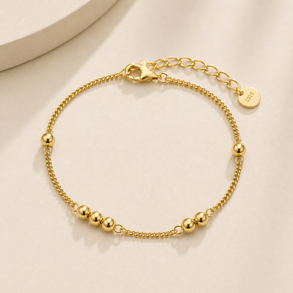 Mini Bead Station Bracelet