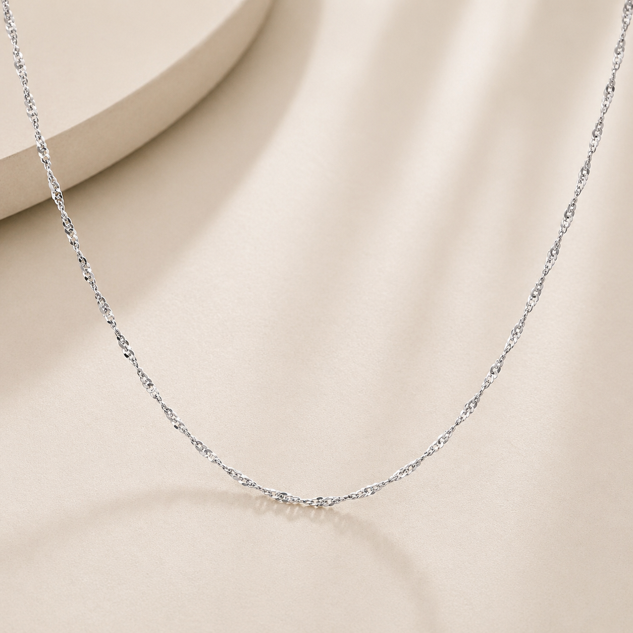 Water Wave Chain Necklace