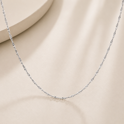 Water Wave Chain Necklace