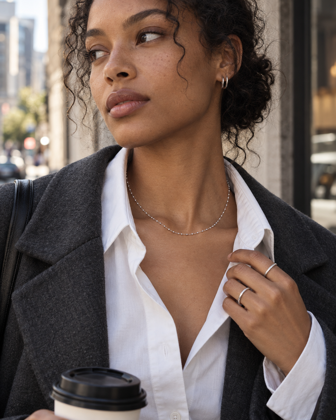 Layered Drop Necklace