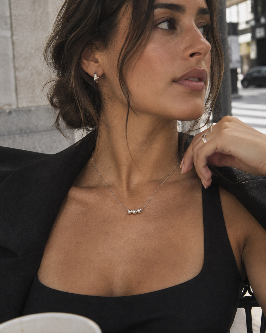 Beaded Trio Necklace