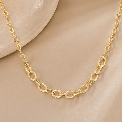 Oval Link Chain Necklace