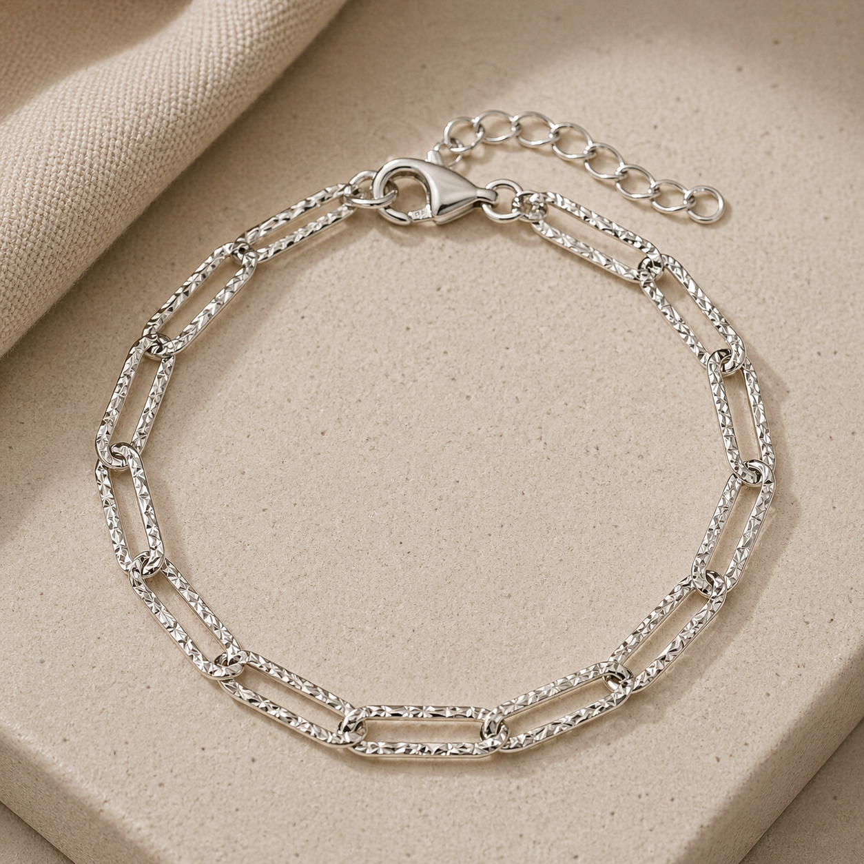 Slim Link Adjustable Bracelet