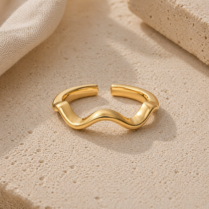 Wave Sculpt Ring