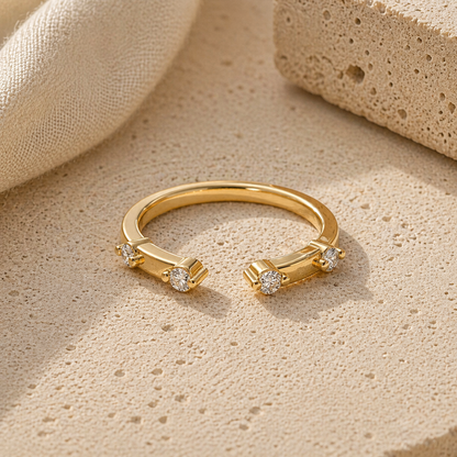 CZ Stacking Ring Set