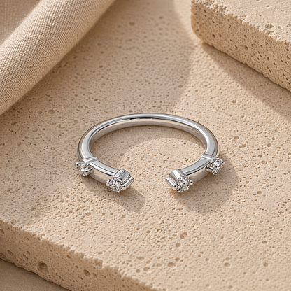 CZ Stacking Ring Set