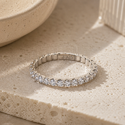 CZ Eternity Band Ring