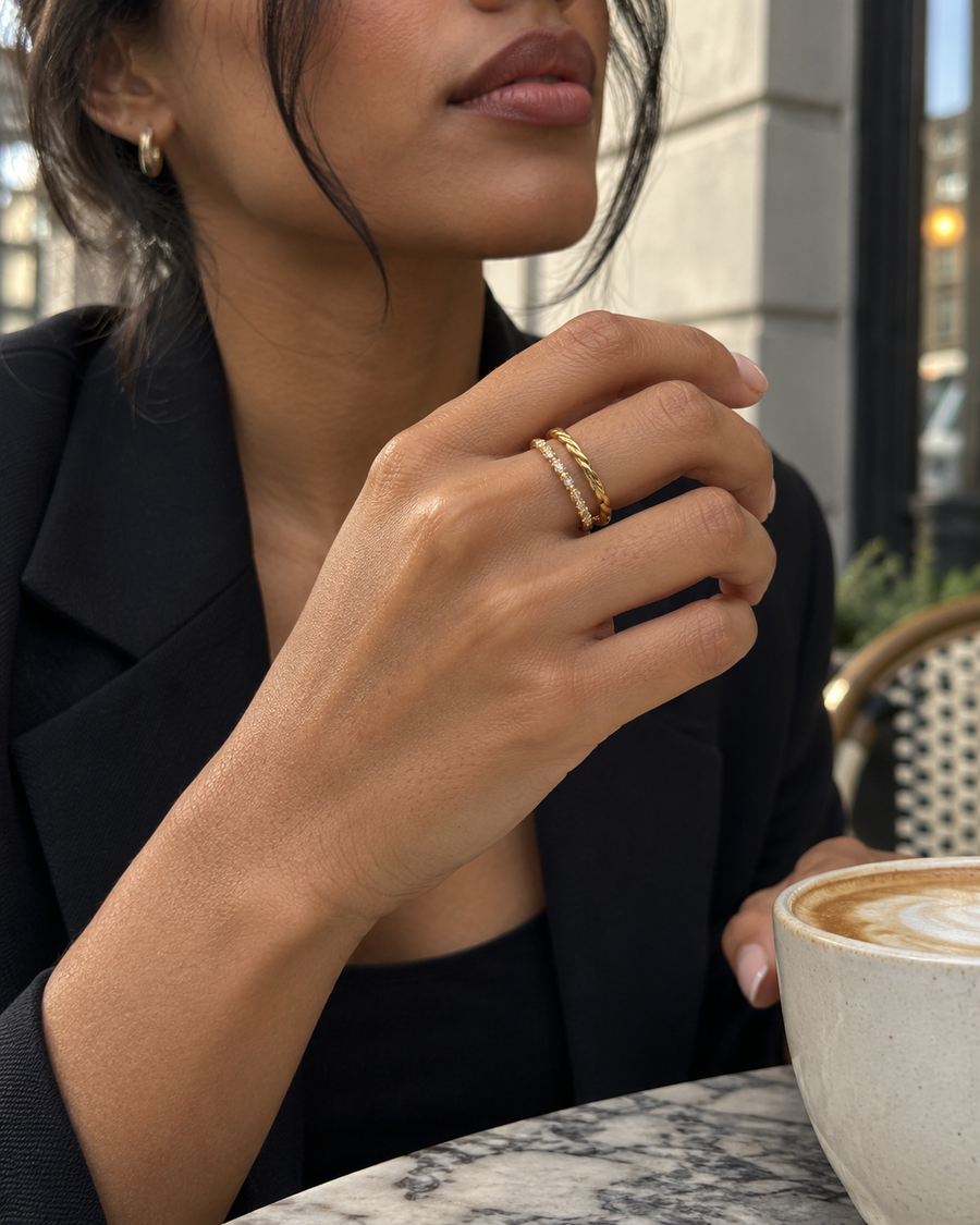 Twisted Rope Band Ring