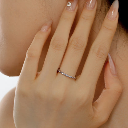 Twisted Rope Band Ring