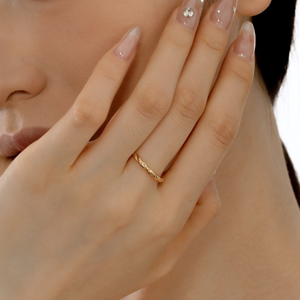 Twisted Rope Band Ring