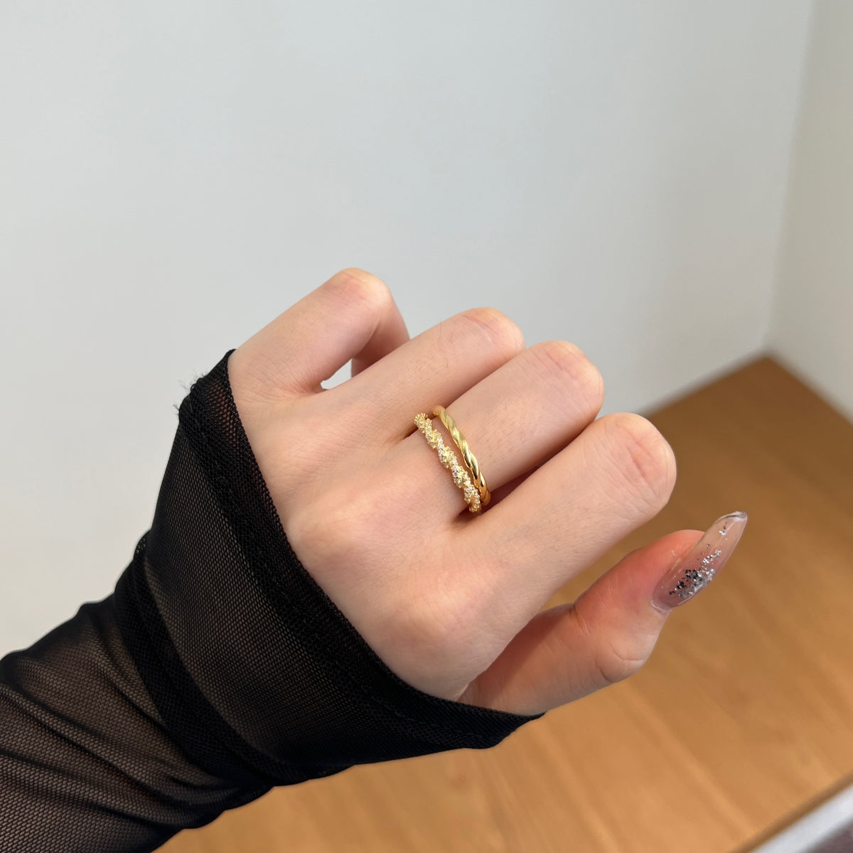 Twisted Rope Band Ring