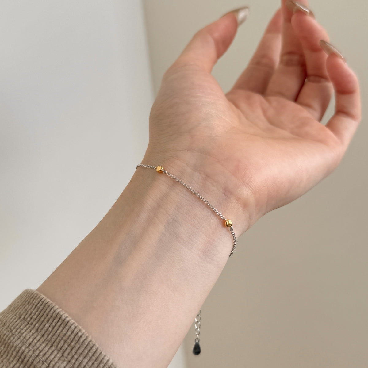 Mini Heart Station Bracelet