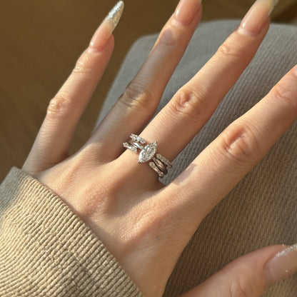 CZ Stacking Ring Set