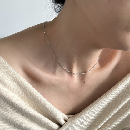 Water Wave Chain Necklace