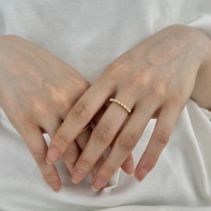 Mini Pearl Station Ring