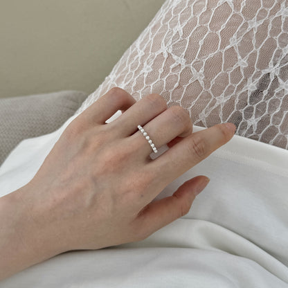 Mini Pearl Station Ring