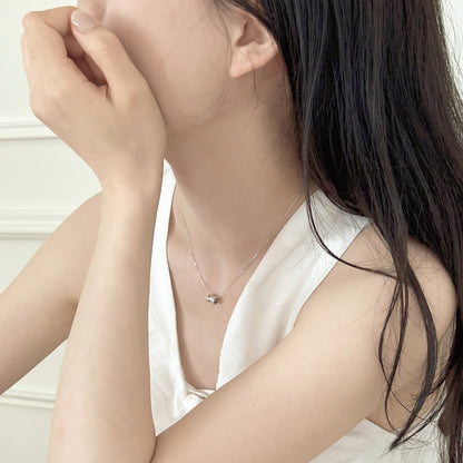 Facet Barrel Necklace