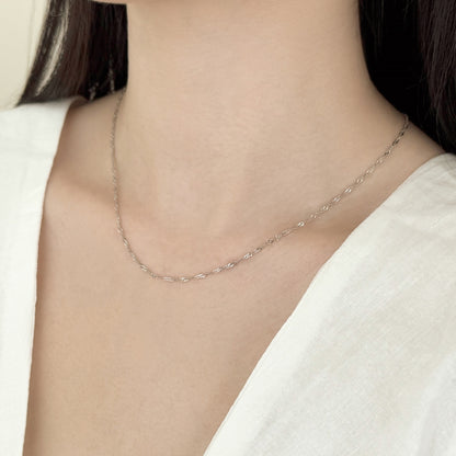 Water Wave Chain Necklace