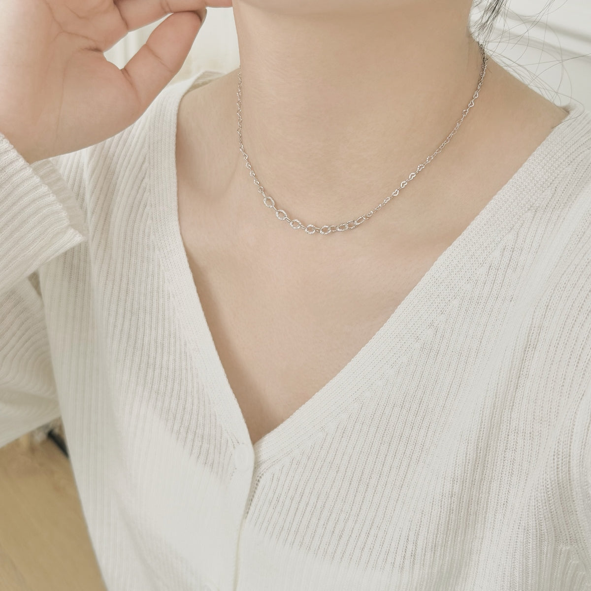 Oval Link Chain Necklace