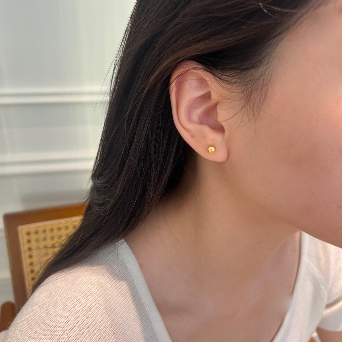 Classic Sphere Stud Earrings