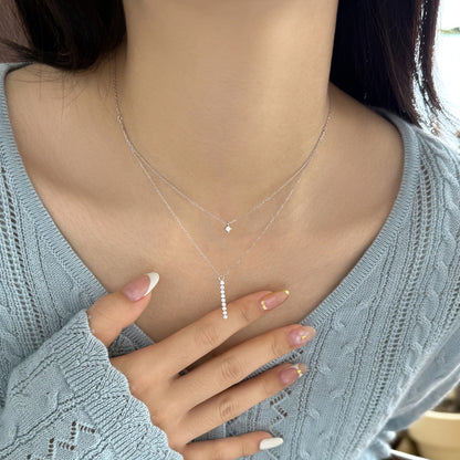 Bar Drop Necklace