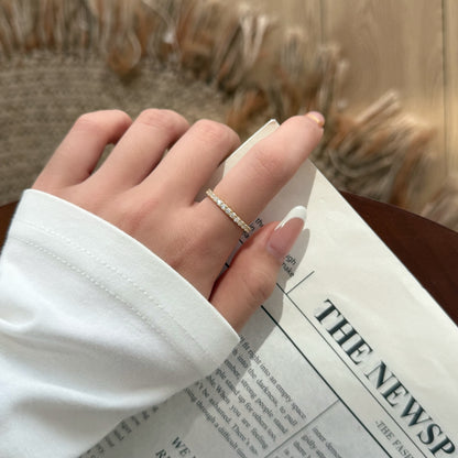 CZ Eternity Band Ring