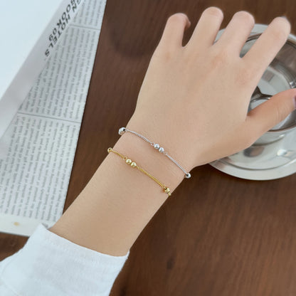 Mini Bead Station Bracelet