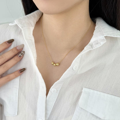 Beaded Trio Necklace
