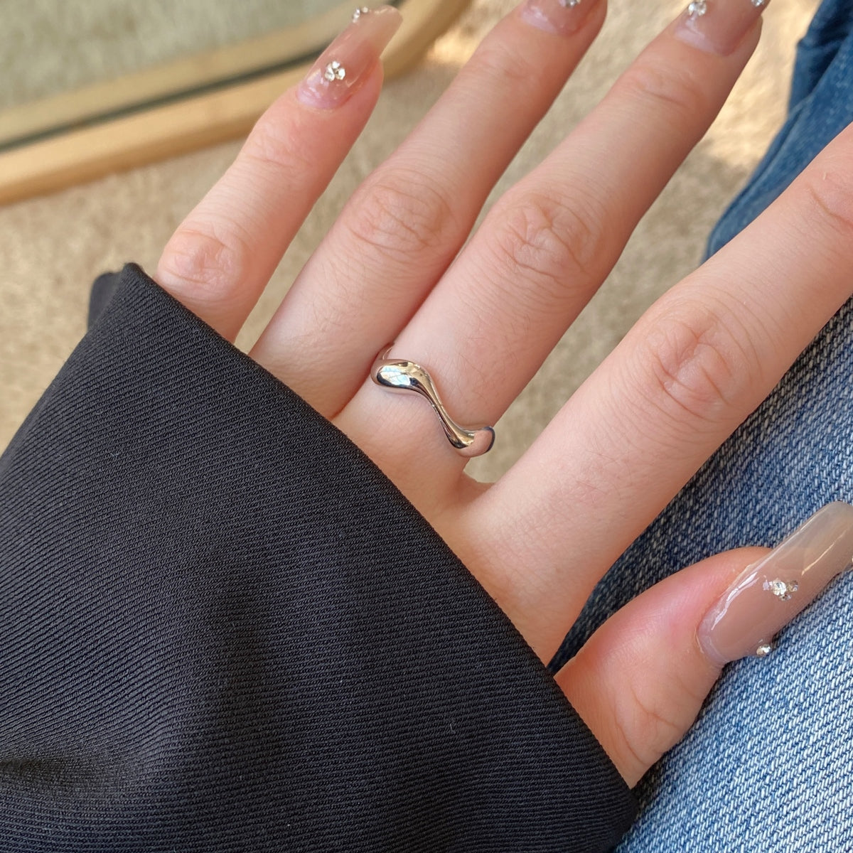 Anillo Abierto Escultórico