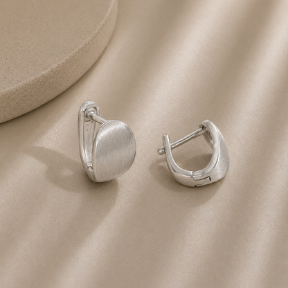 Soft Dome Huggie Hoops