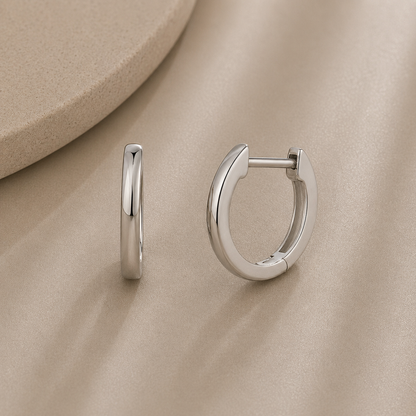 Classic Slim Huggie Hoops