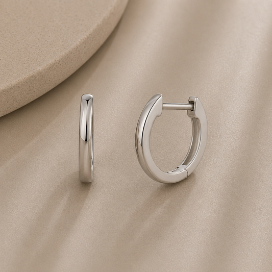Classic Slim Huggie Hoops